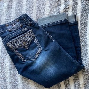Miss Me Signature Cropped Jeans